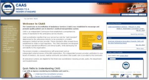 CAAS website home